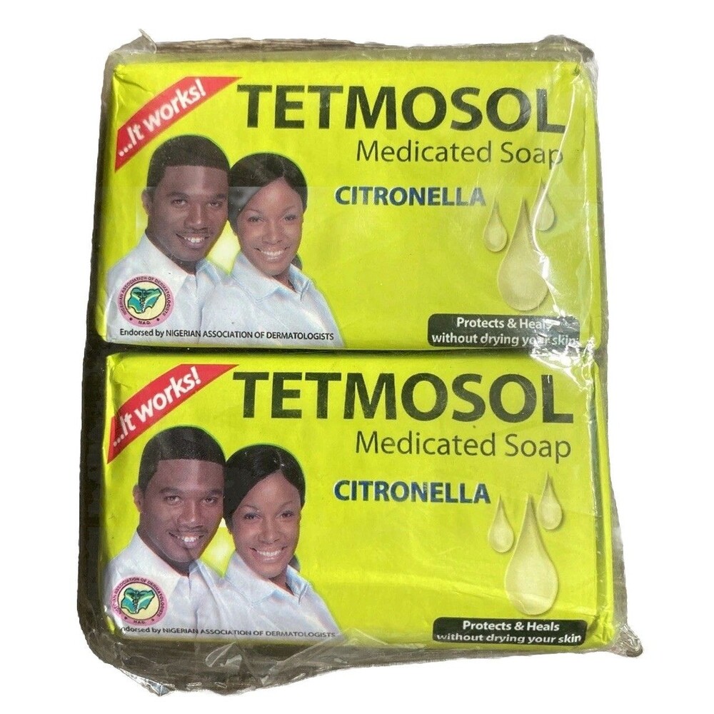 TETMOSOL Medicated Soap with Citronella-Protects&Heals Skin 75g(2 Pack) Repel🦟